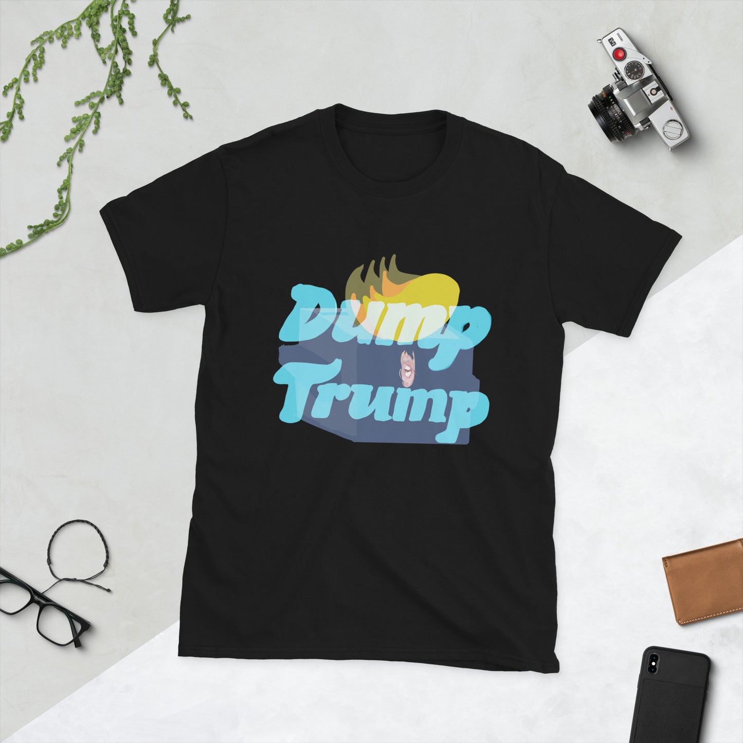 Dump Trump Short-Sleeve Unisex T- shirt