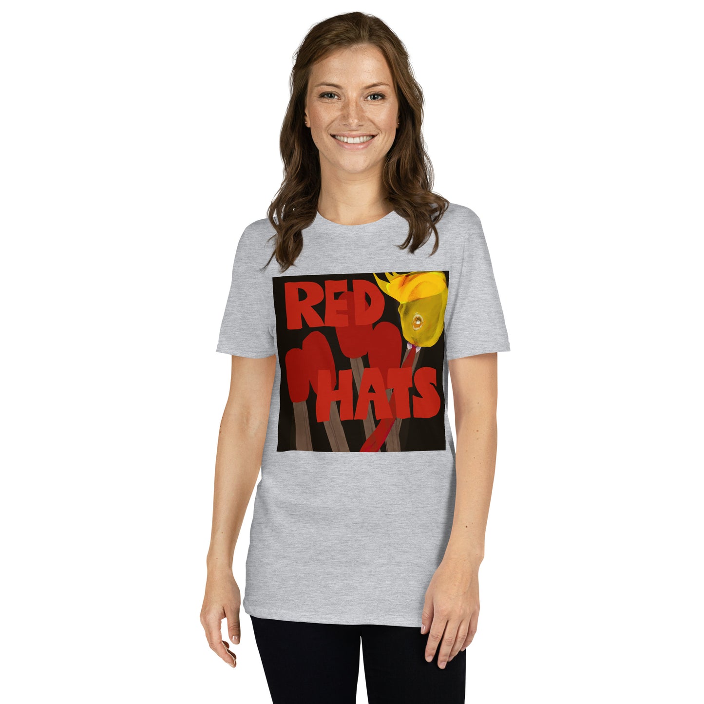 Red Hats Short-Sleeve Unisex T-Shirt