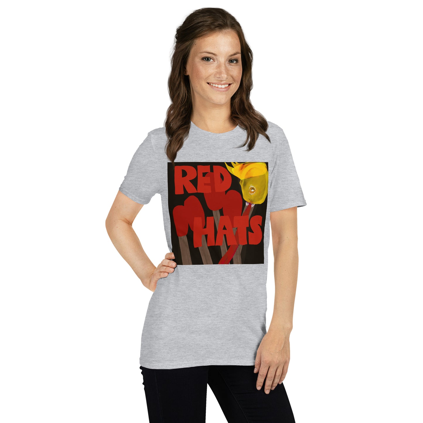 Red Hats Short-Sleeve Unisex T-Shirt