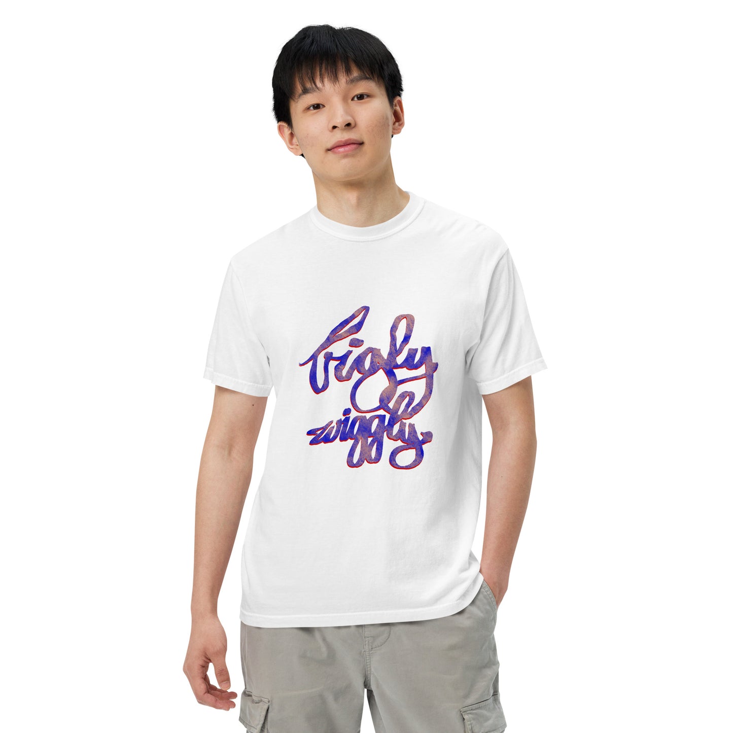 Bigly Wiggly Unisex garment-dyed heavyweight t-shirt